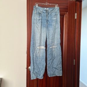 Rag and bone denim liquid Miramar denim pant. Size 26. Never worn